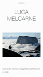 Mobile Screenshot of lucamelcarne.com