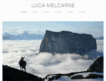 Tablet Screenshot of lucamelcarne.com